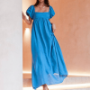 100% Linen Dress Own Design Style 40