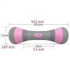 1 pair Ladies Adjustable Dumbbells Fitness Equipment Barbell Tablets Cast Iron Coated Plastic Yoga Dumbbell Plastic Dumbbells 2 Kilos to 4kilos Weight