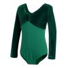 Long Sleeve Dance Leotards Kids Violet Ballet Dance Dress Ballet Leotards for Girls