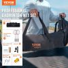 VEVOR Badminton Net Set, Outdoor Backyard Beach Park Badminton Net, Portable Badminton Equipment Set, Adults Kids Badminton Net with Poles
