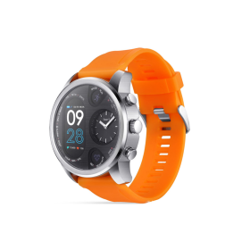 Alista Rugged Unisex Smart Watch (Color: Orange)