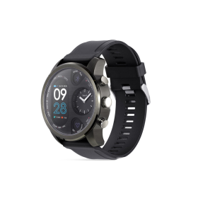 Alista Rugged Unisex Smart Watch (Color: Black/Black)