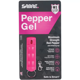 Sabre Red Pepper Gel 15 Grams Hard Case (Opation: Pink)