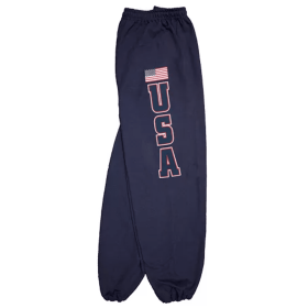 USA Flag Mens Sweatpant Navy (Opation: 3XL)