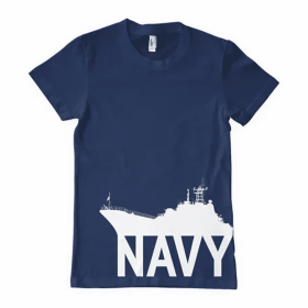 Navy Ship Men's T Shirt Navy (Opation: XL)