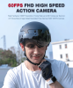 PS03D-1080P Smart Bluetooth Helmet for Bicycles, Gravity-Sensing Magnetic Headings, WIFI+ Remote Control, Voice Command