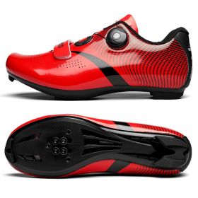 2022 Men Cycling Sneaker Mtb Flat Cleats Self-Locking Bicycle Shoes Women Road Bike Shoes Speed Racing Spd Mountain Bike Boots (Color: MULTI, size: 44)
