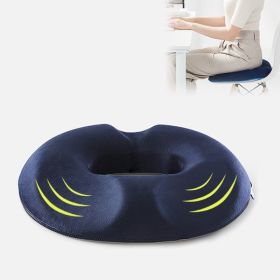 Pillow for Tailbone Pain Relief Cushion;  Hemorrhoid Pillows for Sitting for man ;   Butt Seat Cushion;  Back;  Coccyx;  Sciatica;  Post Natal;  After (Color: Light brown)